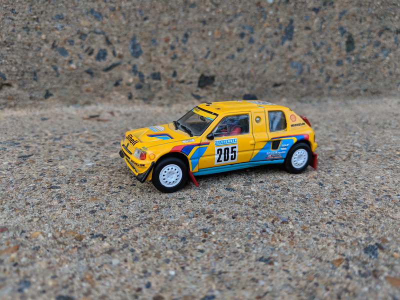 Illustration for article titled LaLD Car Week 2019 - Day 4, 1980s: 1987 Peugeot 205 Turbo 16 "Grand Raid"